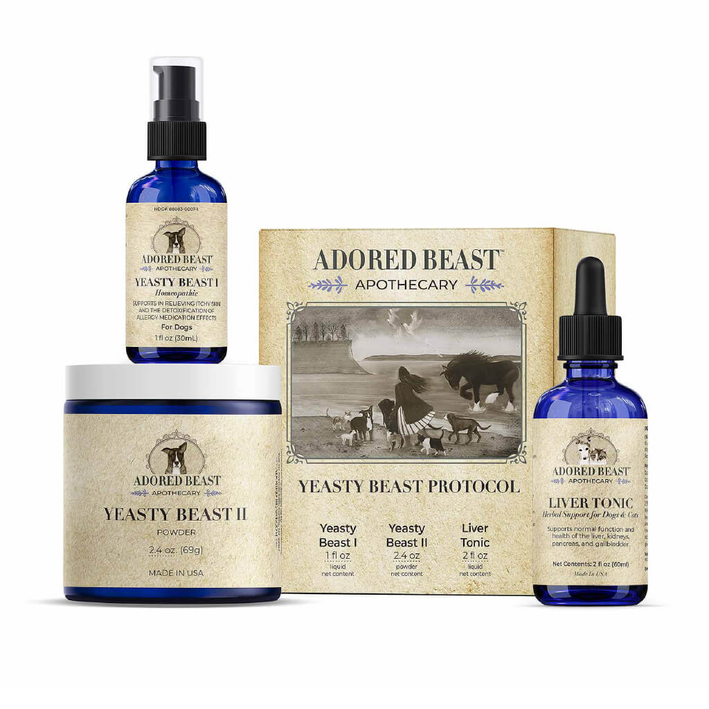 Adored Beast Yeasty Beast Protocol | 3 Product Kit