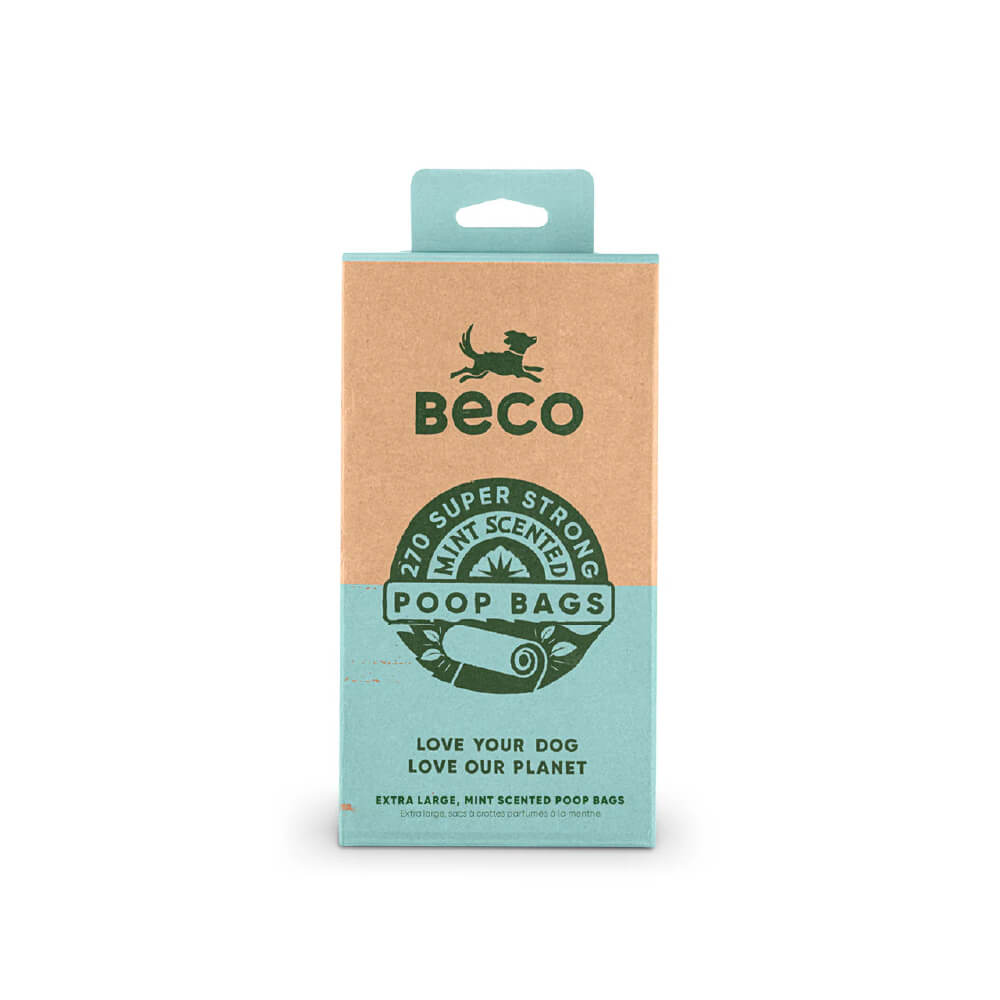 Beco Large Poop Bags | Mint Scented