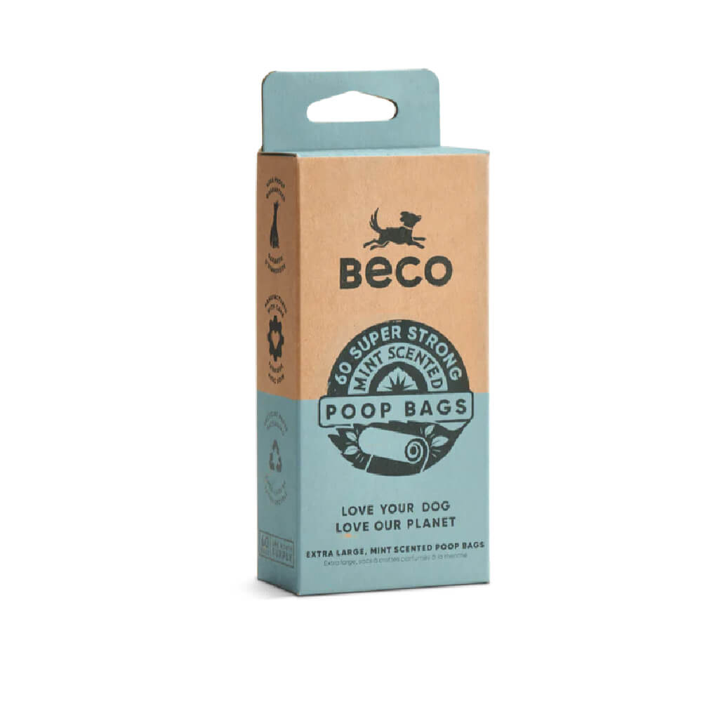 Beco Large Poop Bags | Mint Scented