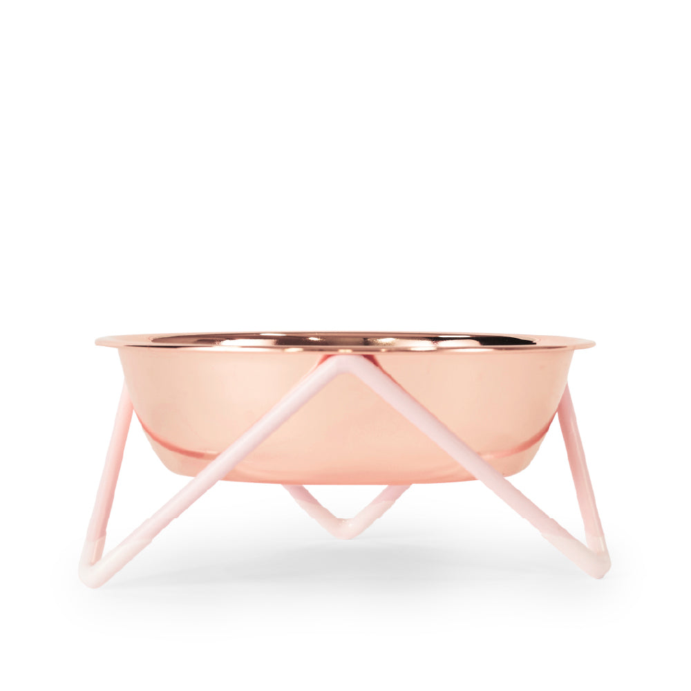 Bendo Large Pet Bowl | Copper & Blush