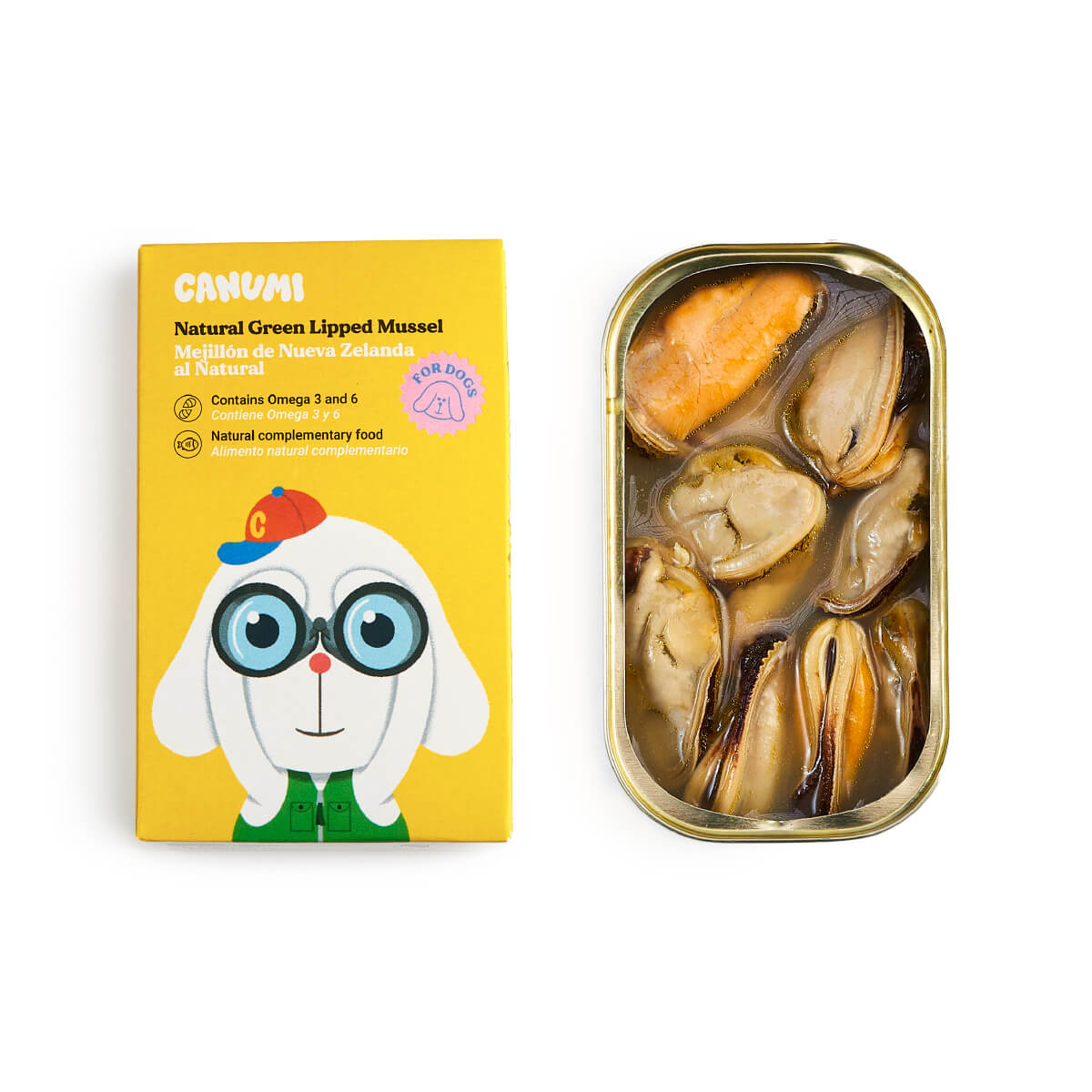 Canumi Green Lipped Mussels for Dogs and Cats