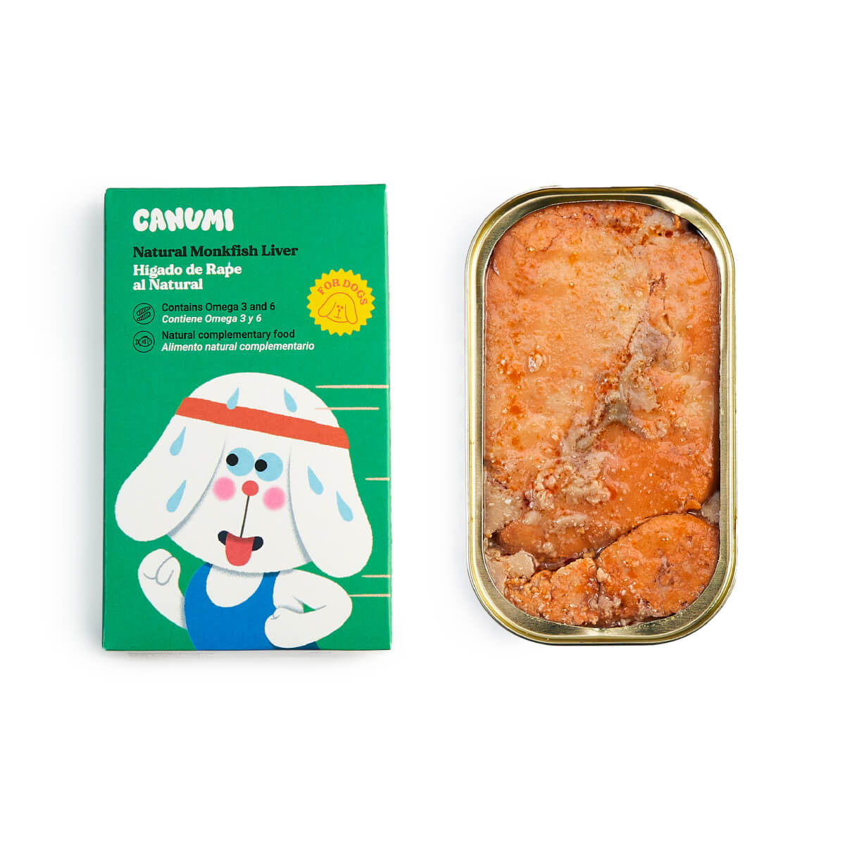 Canumi Monkfish Liver for Dogs and Cats