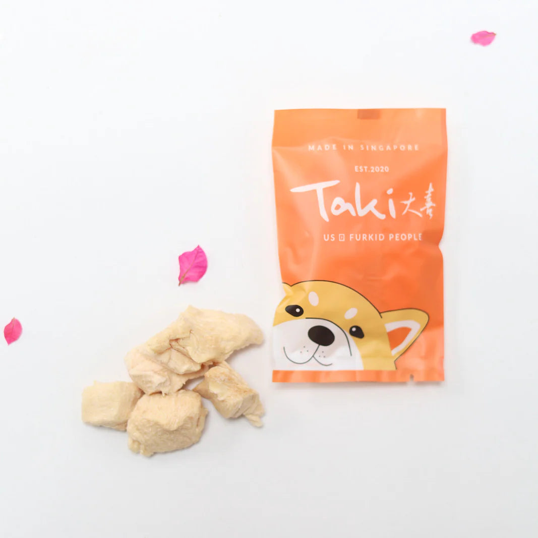 Taki Freeze-dried Treats Mini Packs | Chicken Breast