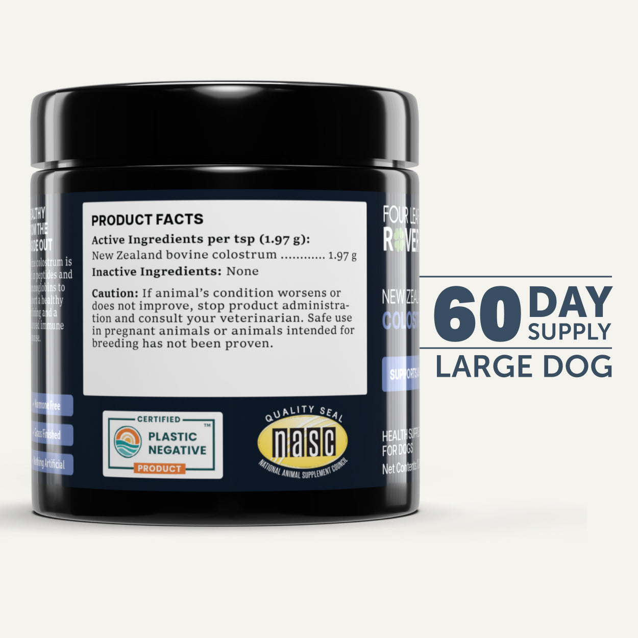 Four Leaf Rover Bovine Colostrum | First Milk from Cows