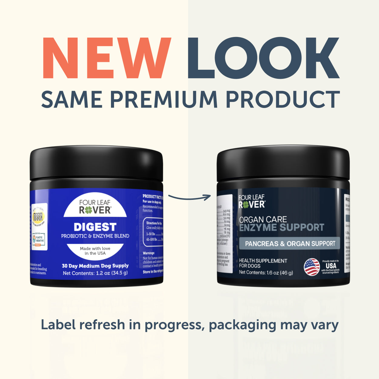 Four Leaf Rover Organ Care | Digestive Enzymes for Dogs