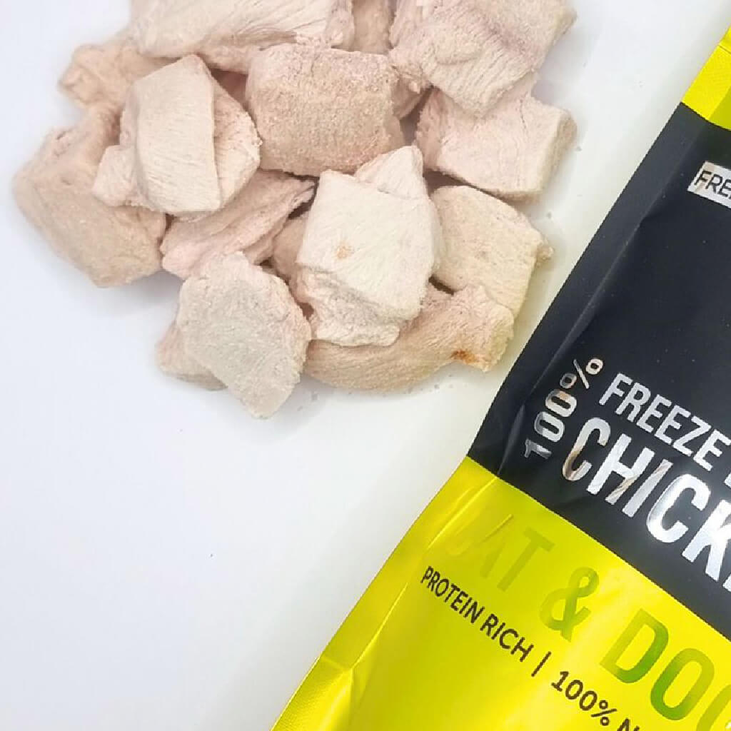 Freeze Dry Australia Chicken Breast Chunks 100g