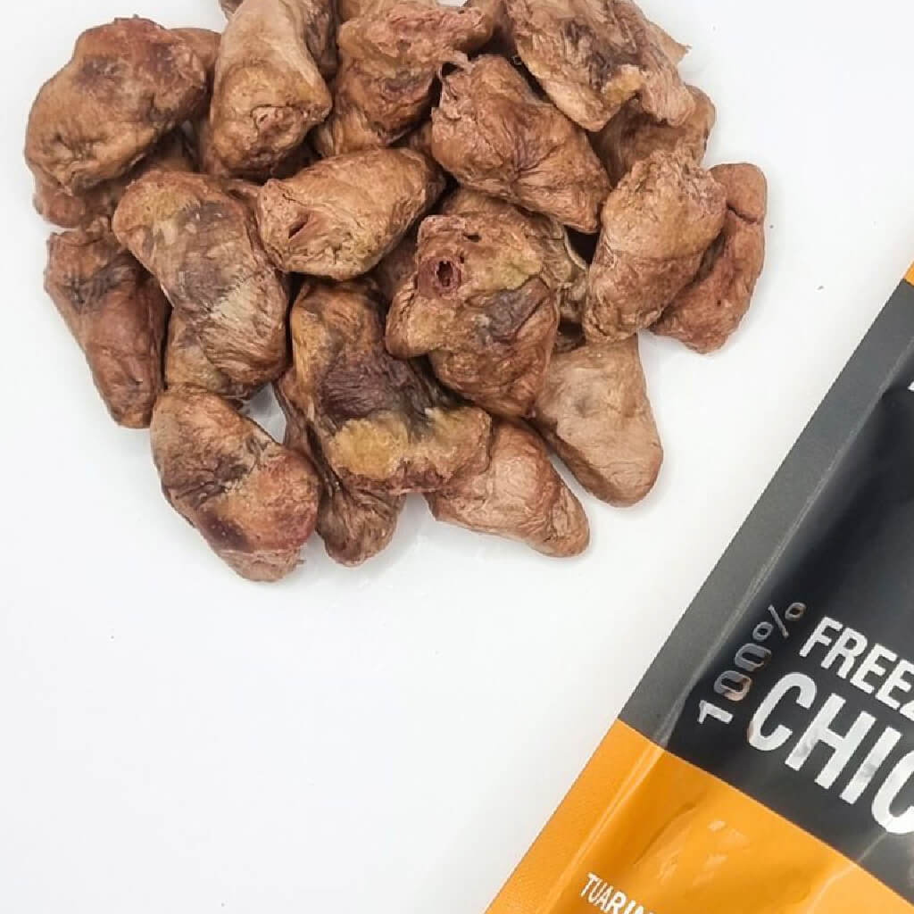 Freeze Dry Australia Whole Chicken Hearts 100g