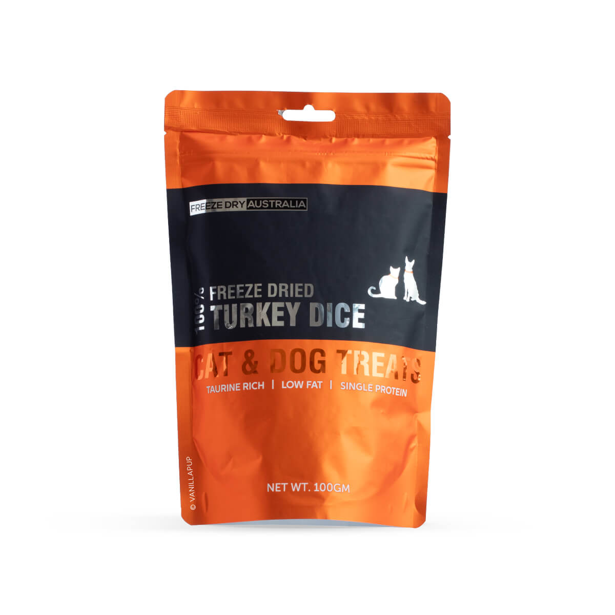 Freeze Dry Australia Turkey Dice 100g