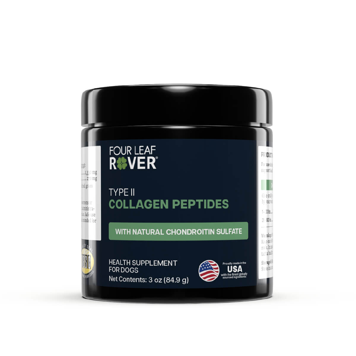 Four Leaf Rover Collagen Peptides | Targeted Bone & Joint Support