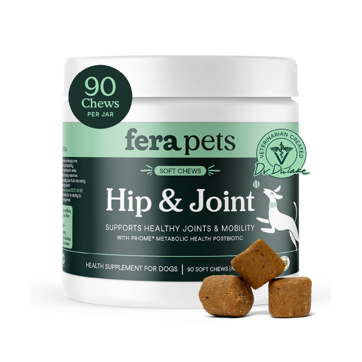 Fera Pets Hip + Joint Soft Chew Supplement for Dogs