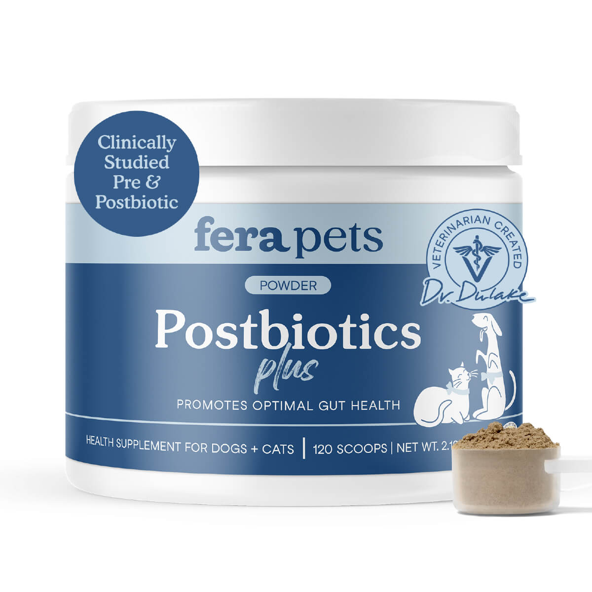 Fera Pets Postbiotics Plus for Dogs