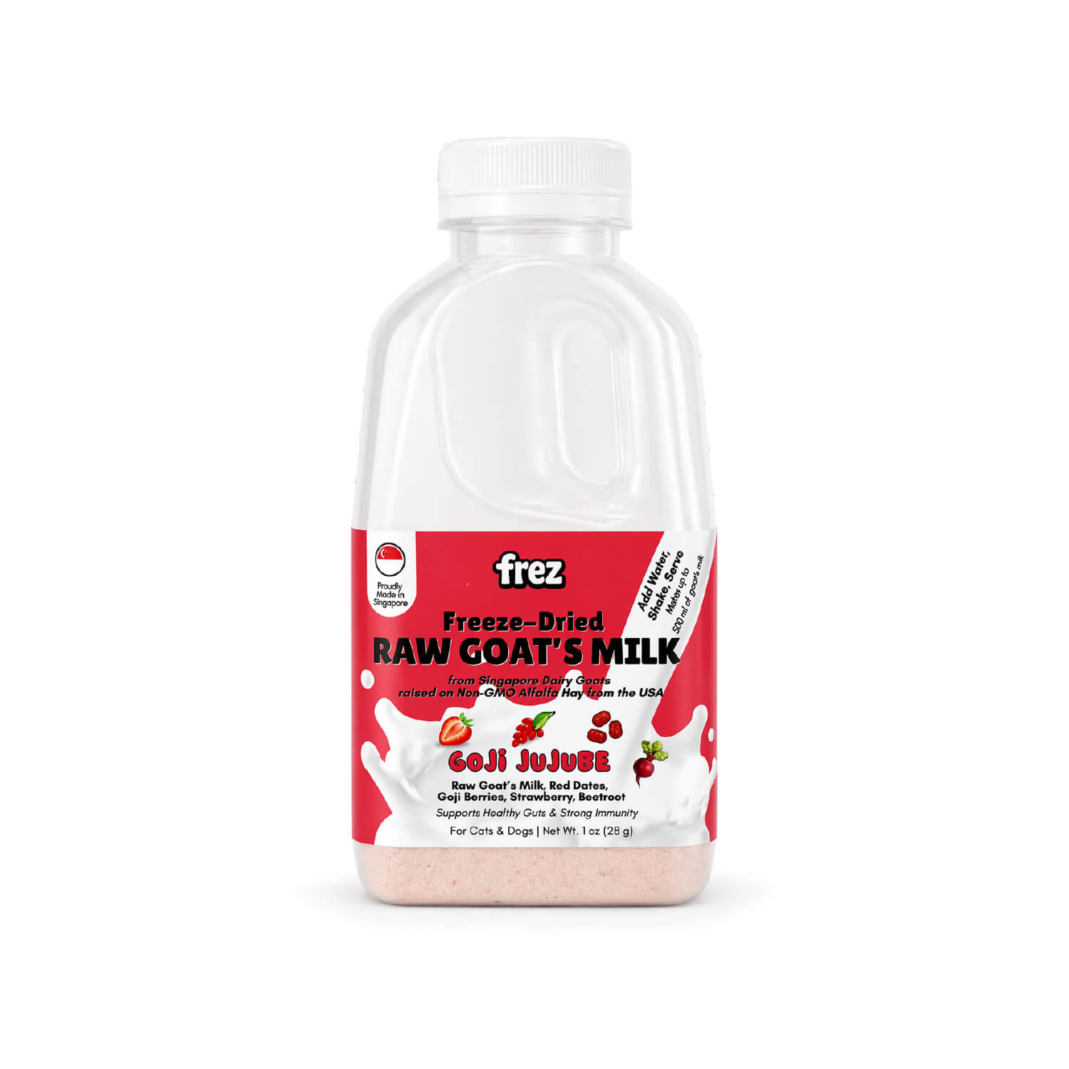Frez Freeze Dried Raw Goat’s Milk | Goji Jujube