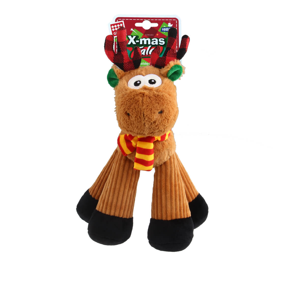 Gigwi Christmas Reindeer Plush Toy