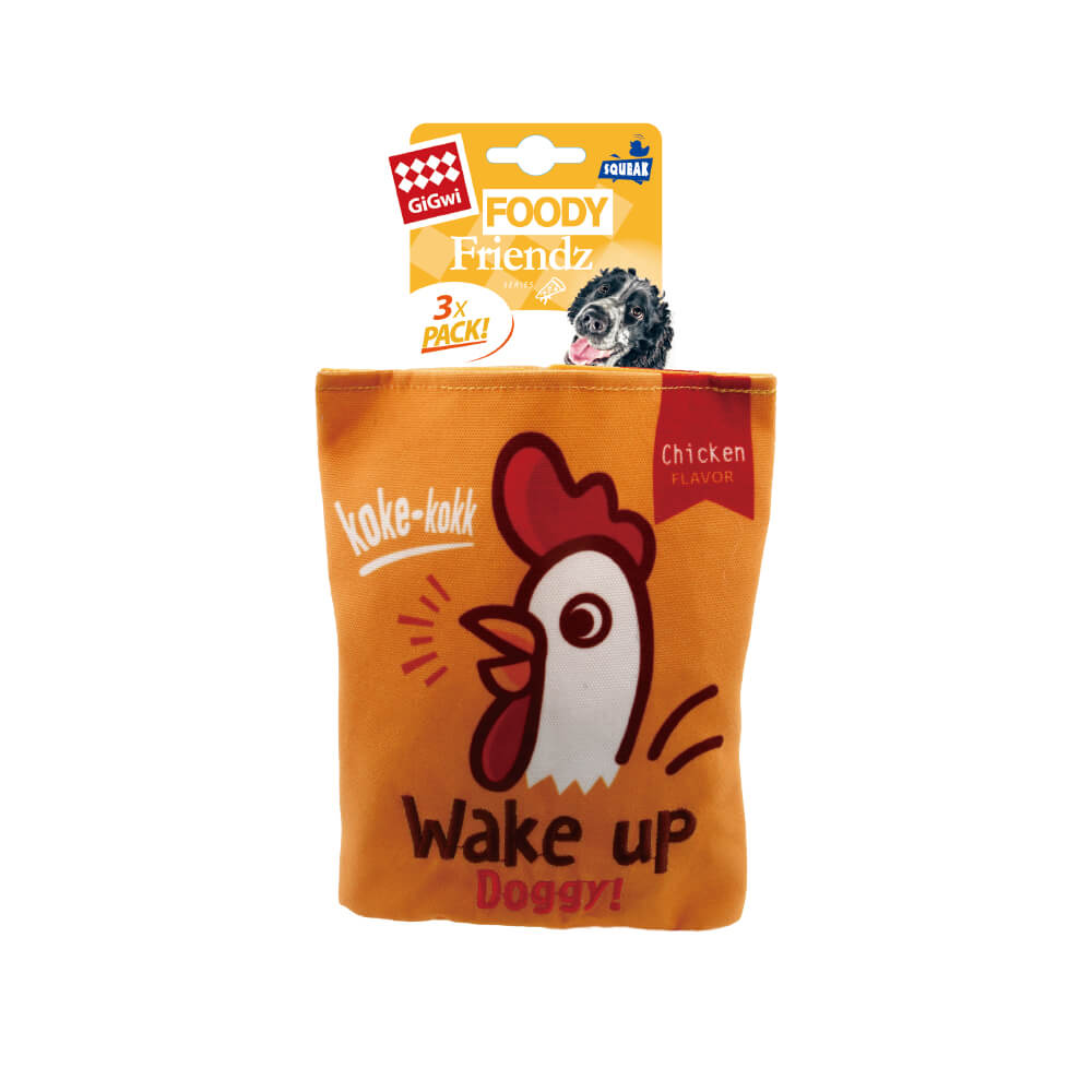 Gigwi Foody Friends Chicken Snack Bag