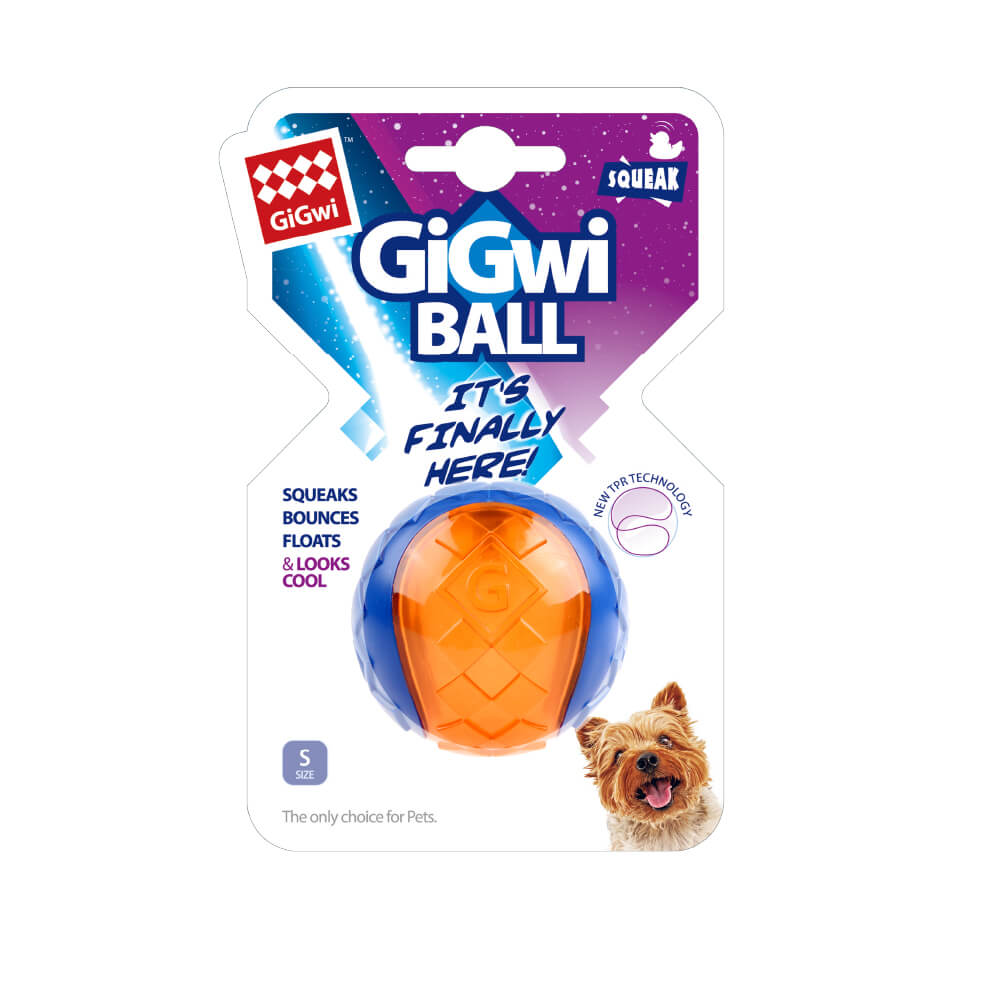 GiGwi Squeaky Rubber Ball