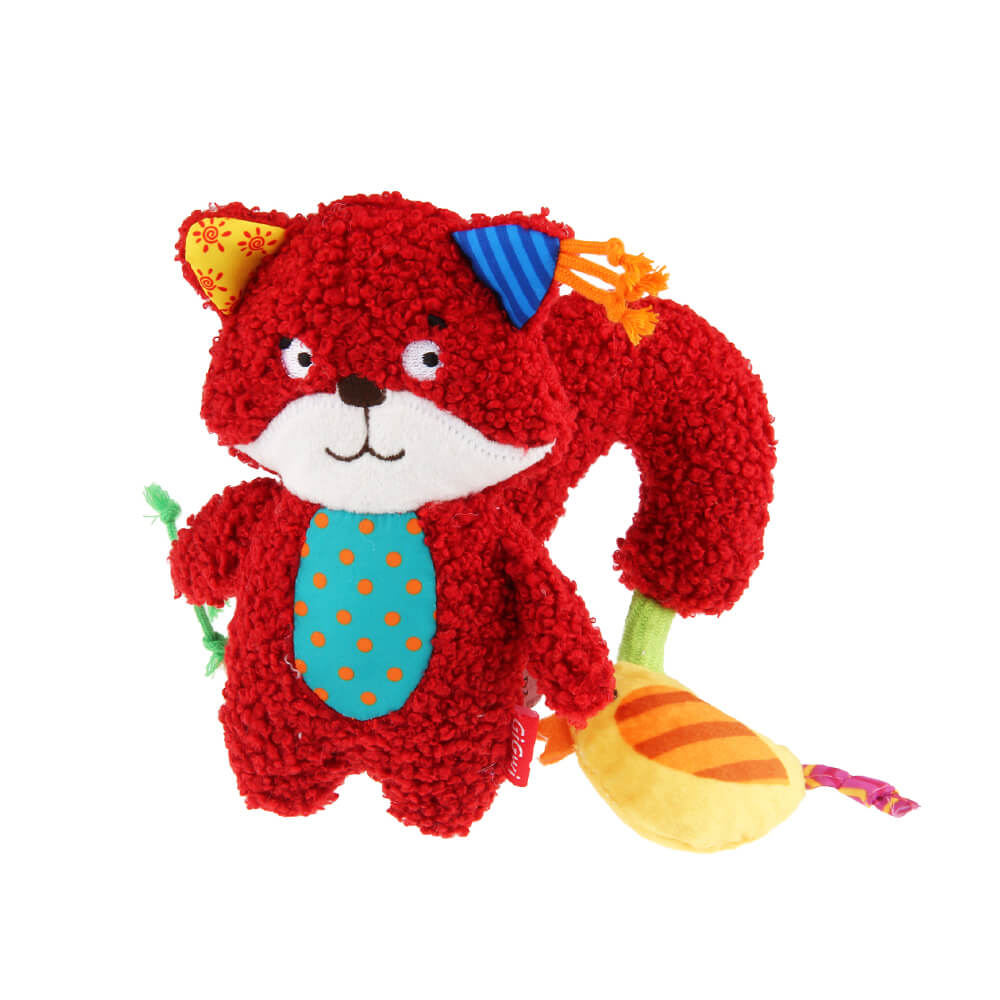 GiGwi Plush Friendz Squeaky Dog Toy | Squirrel