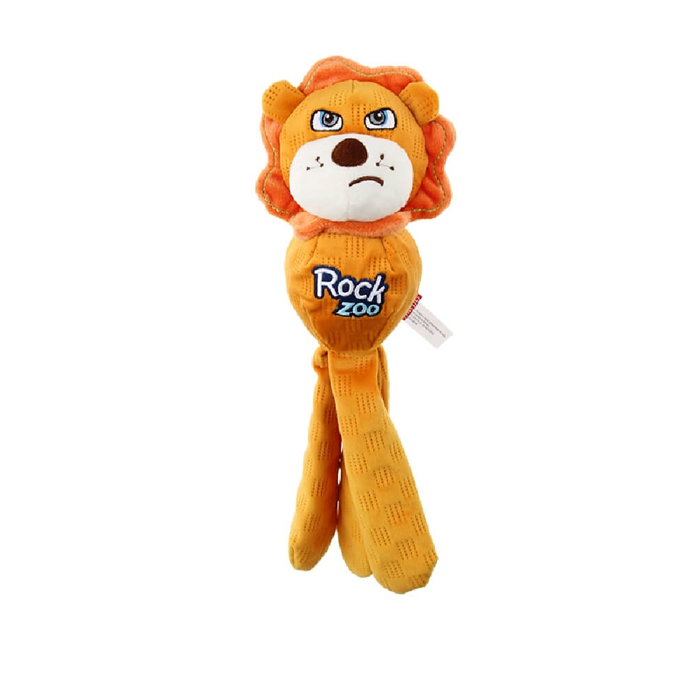 GiGwi Rock Zoo Lion Tug Toy