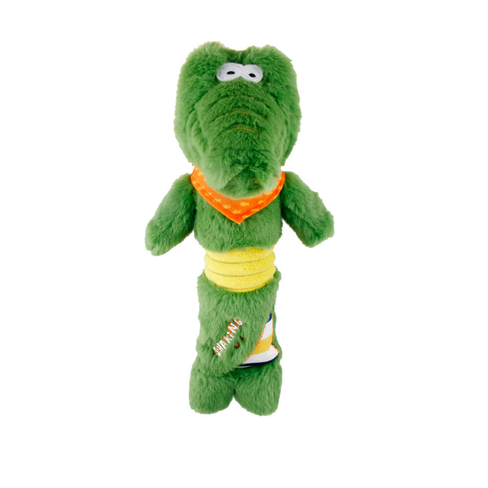 GiGwi Shaking Fun Plush Toy | Crocodile