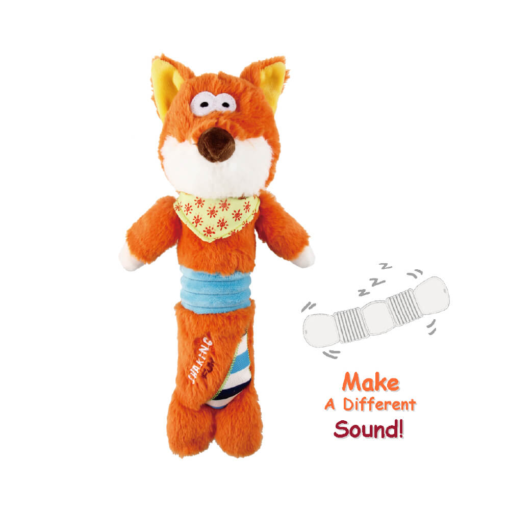 GiGwi Shaking Fun Plush Toy | Fox