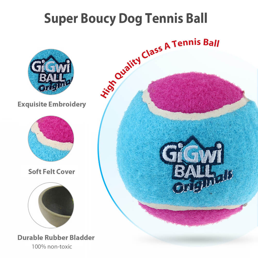 GiGwi Squeaky Tennis Balls