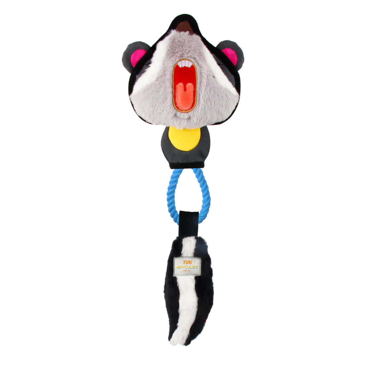 Gigwi Tug Hercules Raccoon Toy