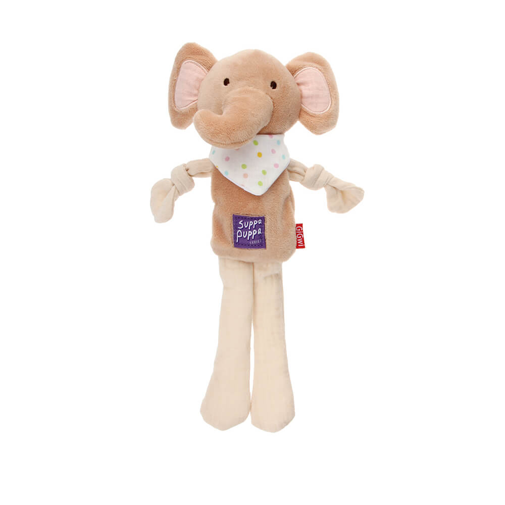 GiGwi Suppa Puppa Squeaky Elephant for Puppies