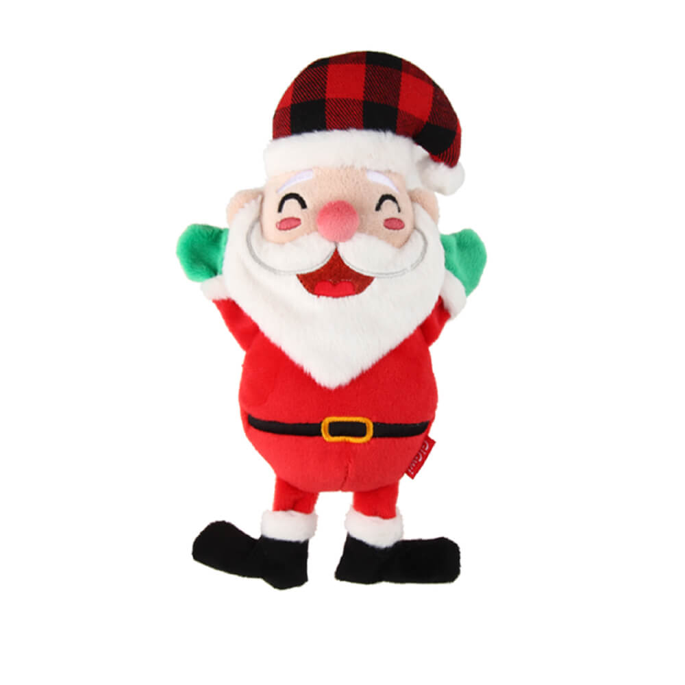 Gigwi Christmas Cheerful Santa Plush Toy