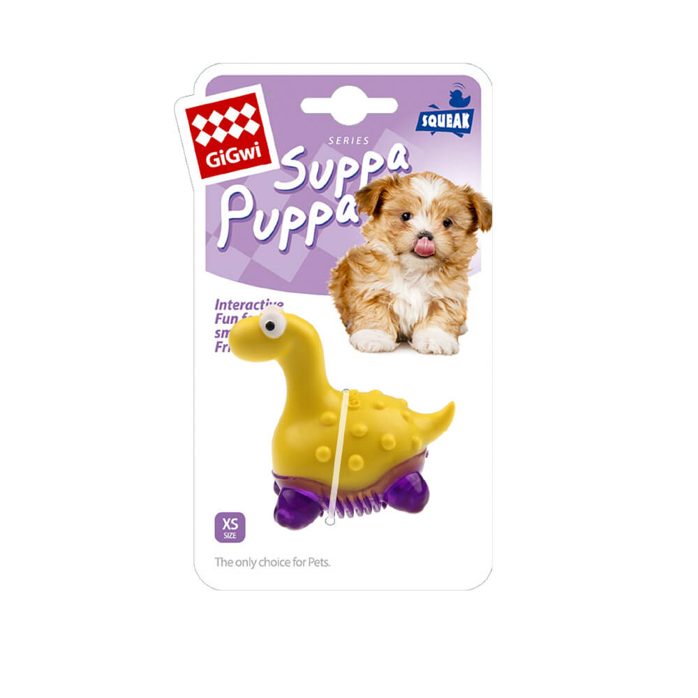 GiGwi Suppa Puppa Dino for Puppies