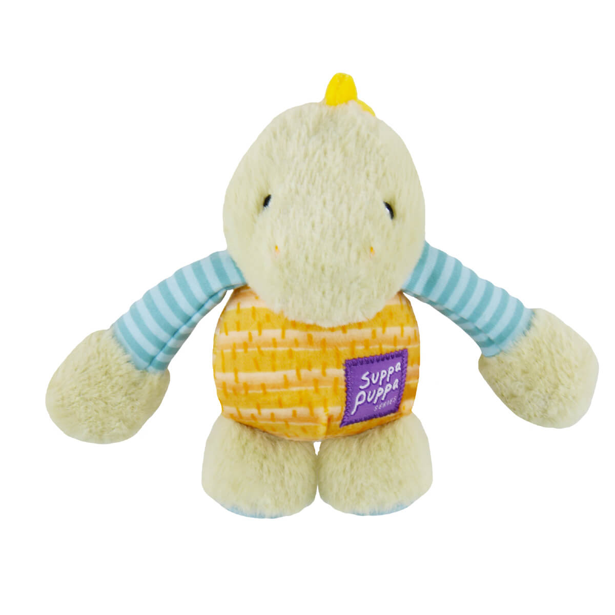 GiGwi Suppa Puppa Plush Toy for Puppies | Dinosaur with Squeaker