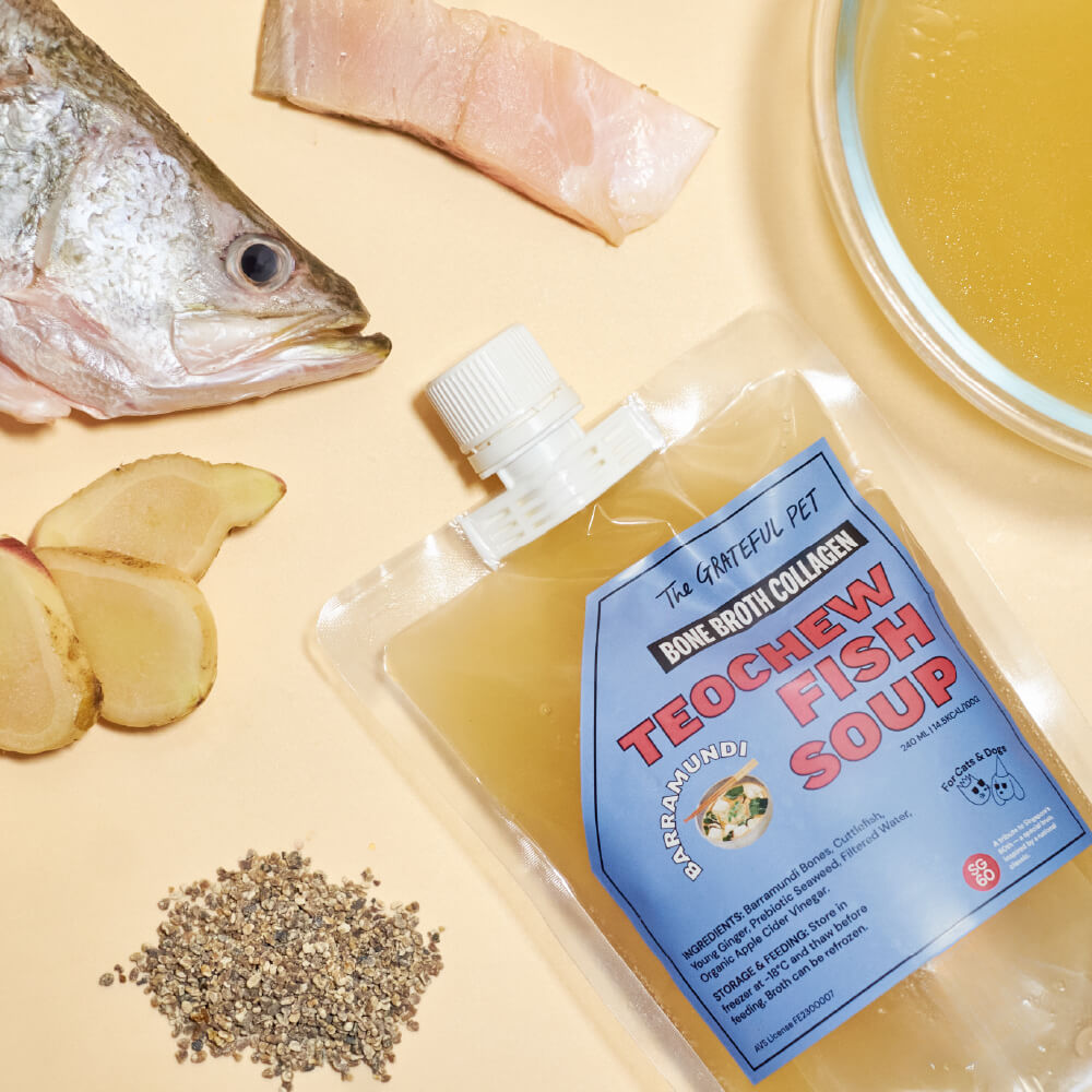 The Grateful Pet Bone Broth Collagen | Teochew Fish Soup