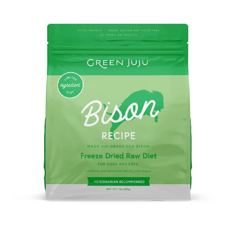 Green Juju Freeze-dried Raw Food | Bison