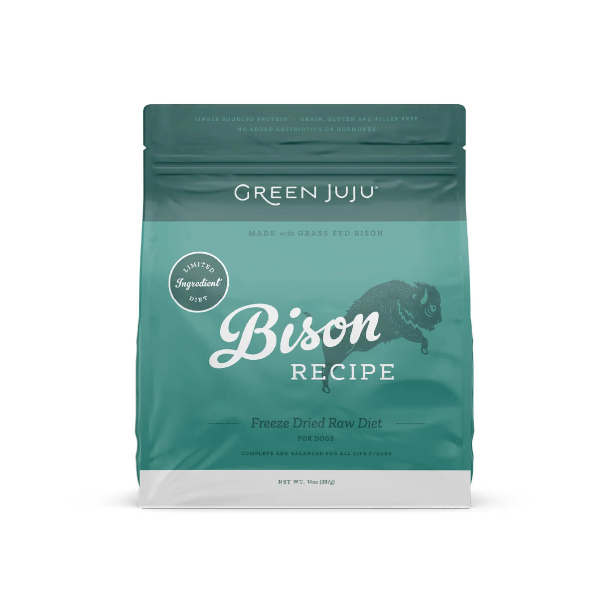 Green Juju Freeze-dried Raw Food | Bison