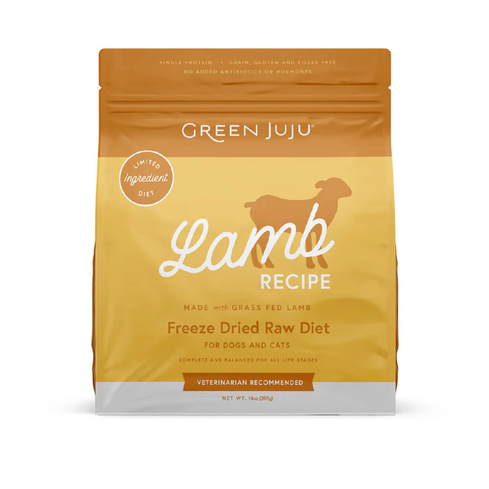 Green Juju Freeze-dried Raw Food | Lamb