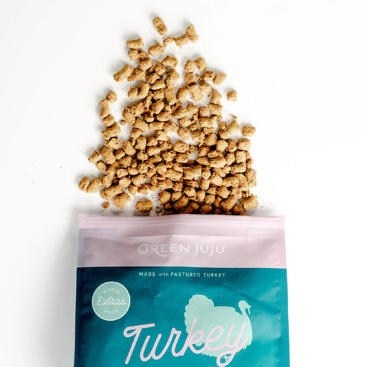 Green Juju Freeze-dried Raw Food | Turkey & Sardine