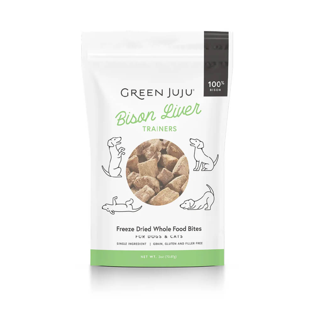 Green Juju Freeze-dried Training Treat | Bison Liver