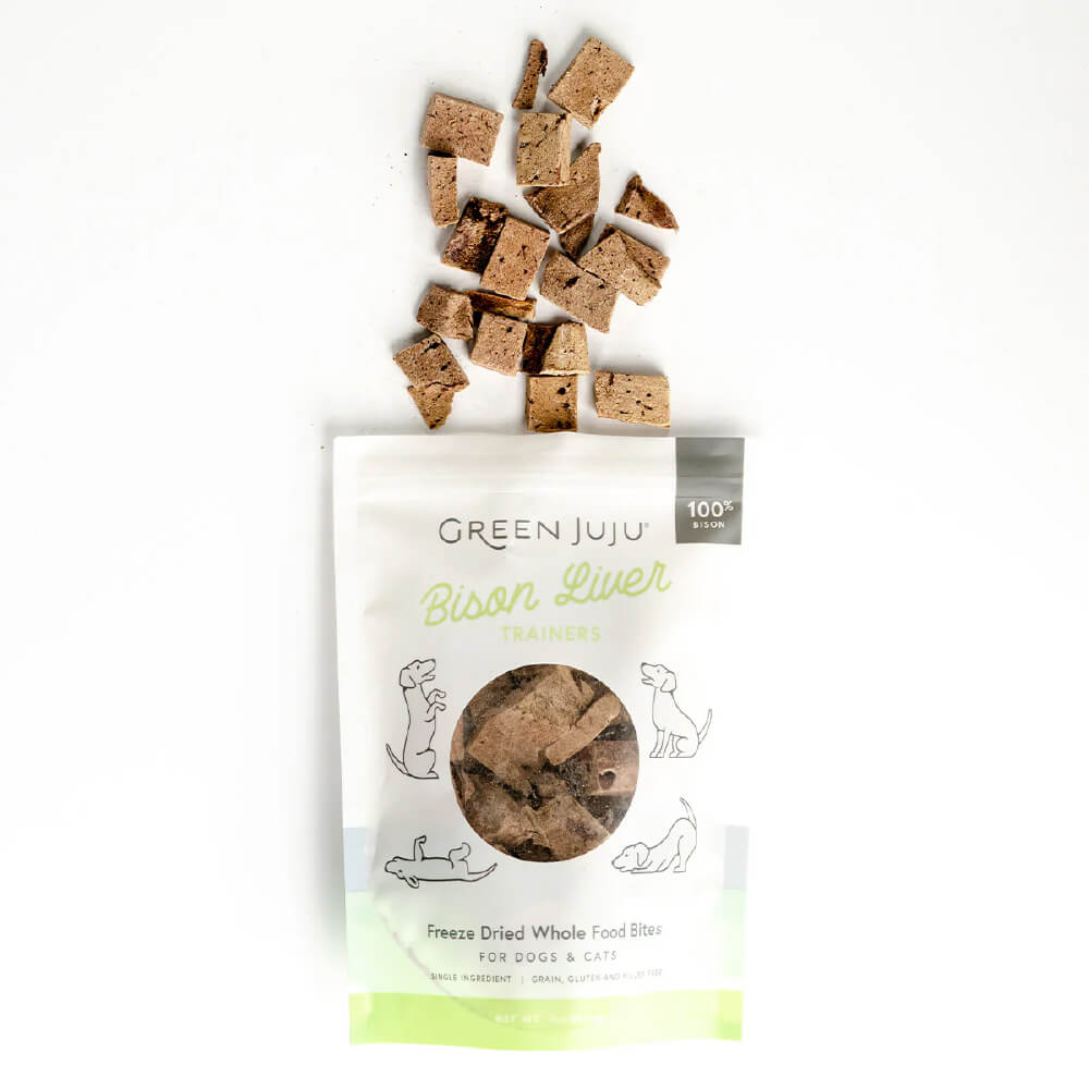 Green Juju Freeze-dried Training Treat | Bison Liver