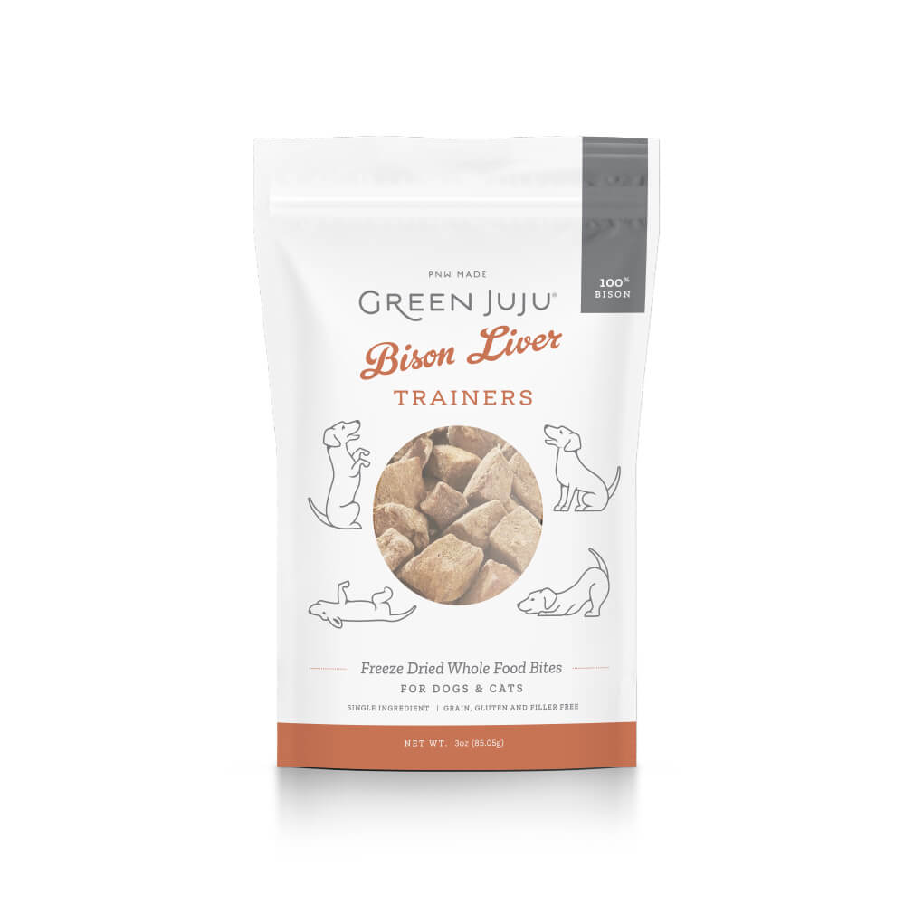 Green Juju Freeze-dried Training Treat | Bison Liver