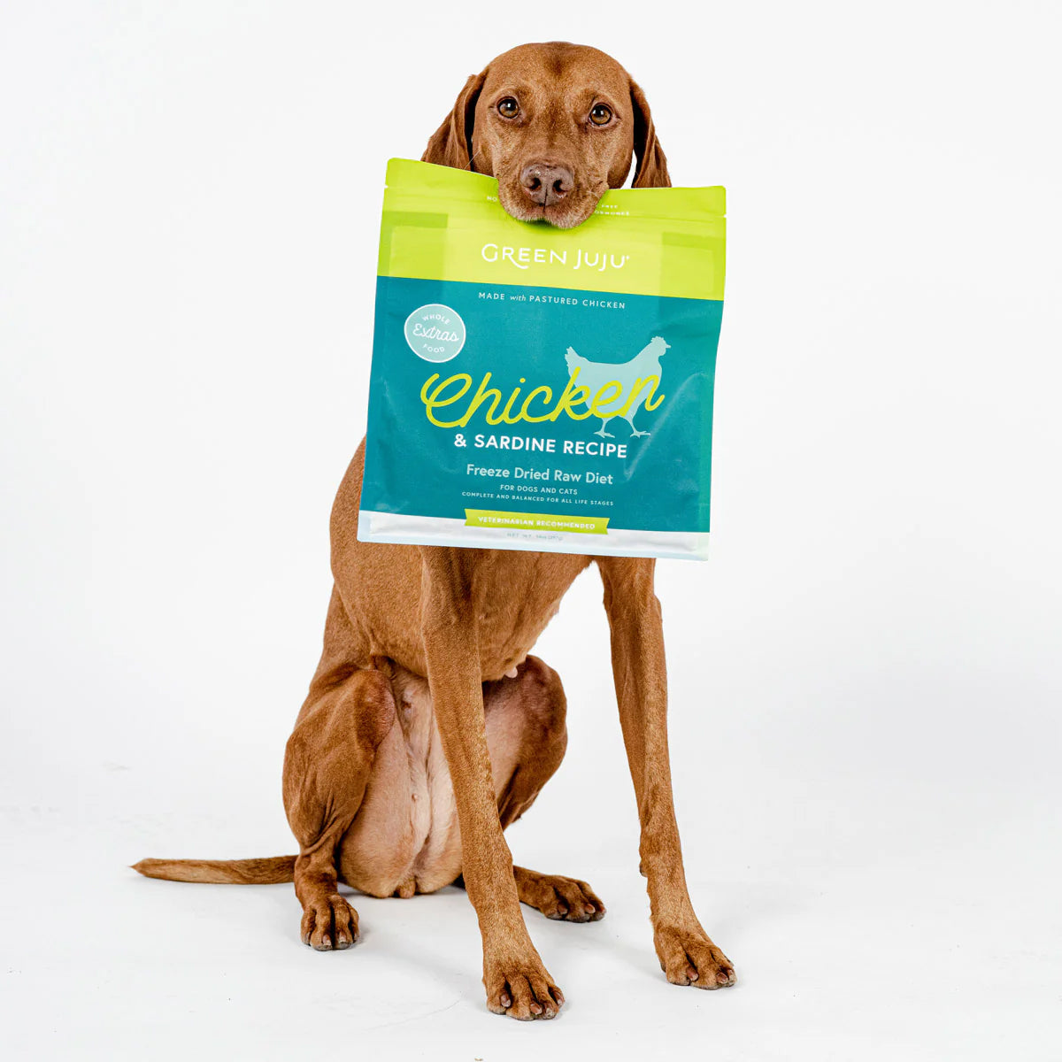 Green Juju Freeze-dried Raw Food | Chicken & Sardine
