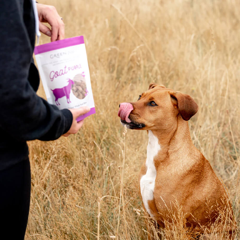 Green Juju Goat Purple Whole Food Bites