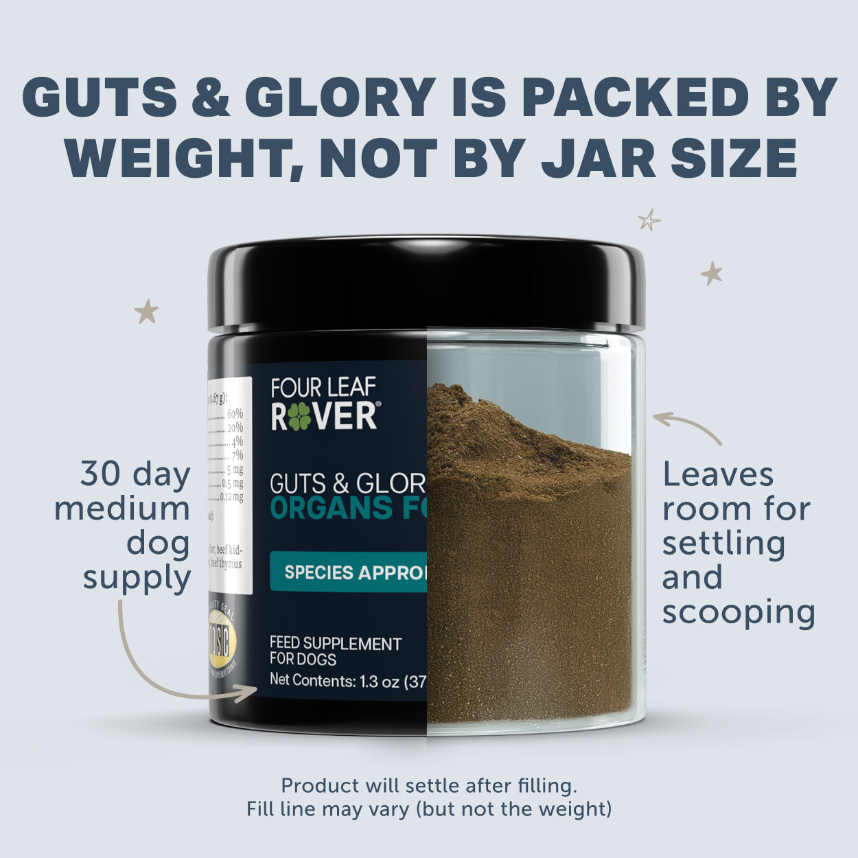 Four Leaf Rover Guts & Glory | Grass-fed Organs for Dogs
