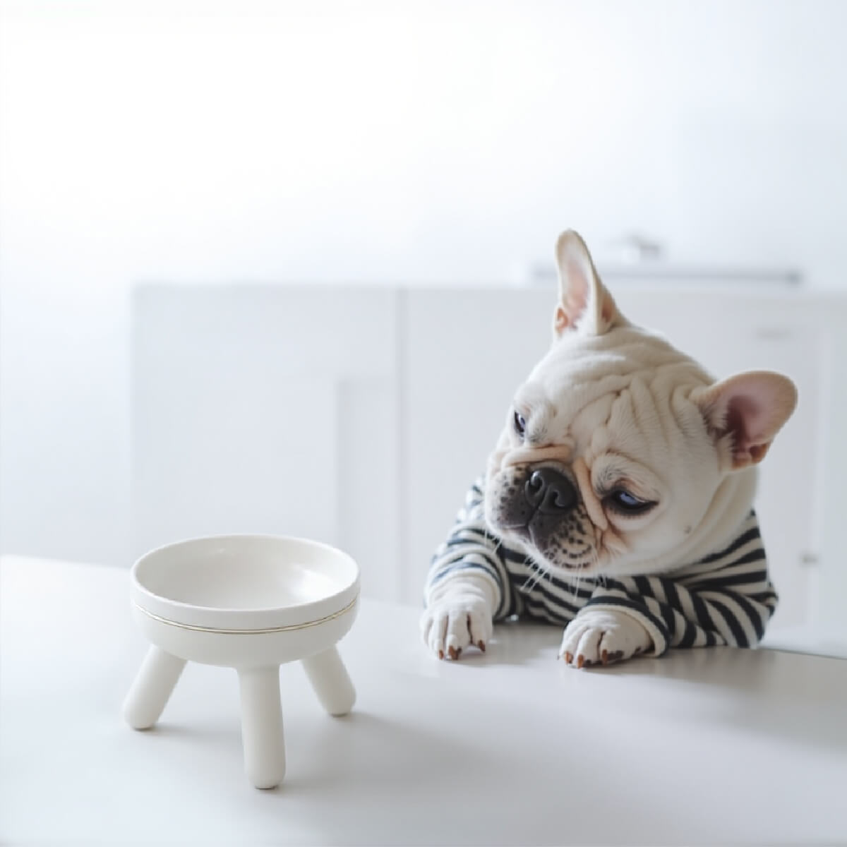 INHERENT Outdoor Oreo Table | White