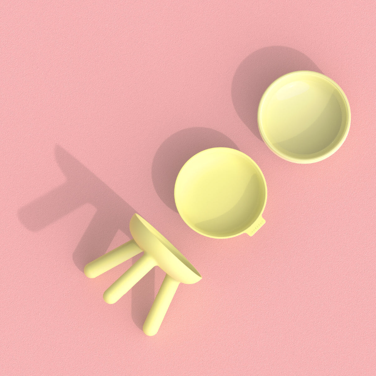 INHERENT Outdoor Oreo Table | Lemon