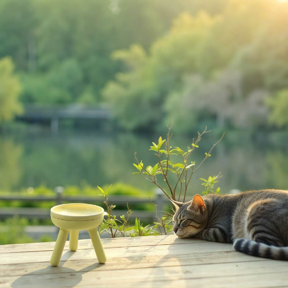 INHERENT Outdoor Oreo Table | Lemon