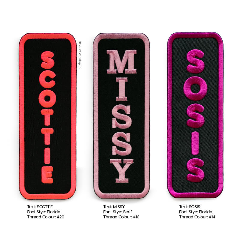 Custom Velcro Patch for K9 Sport Sack