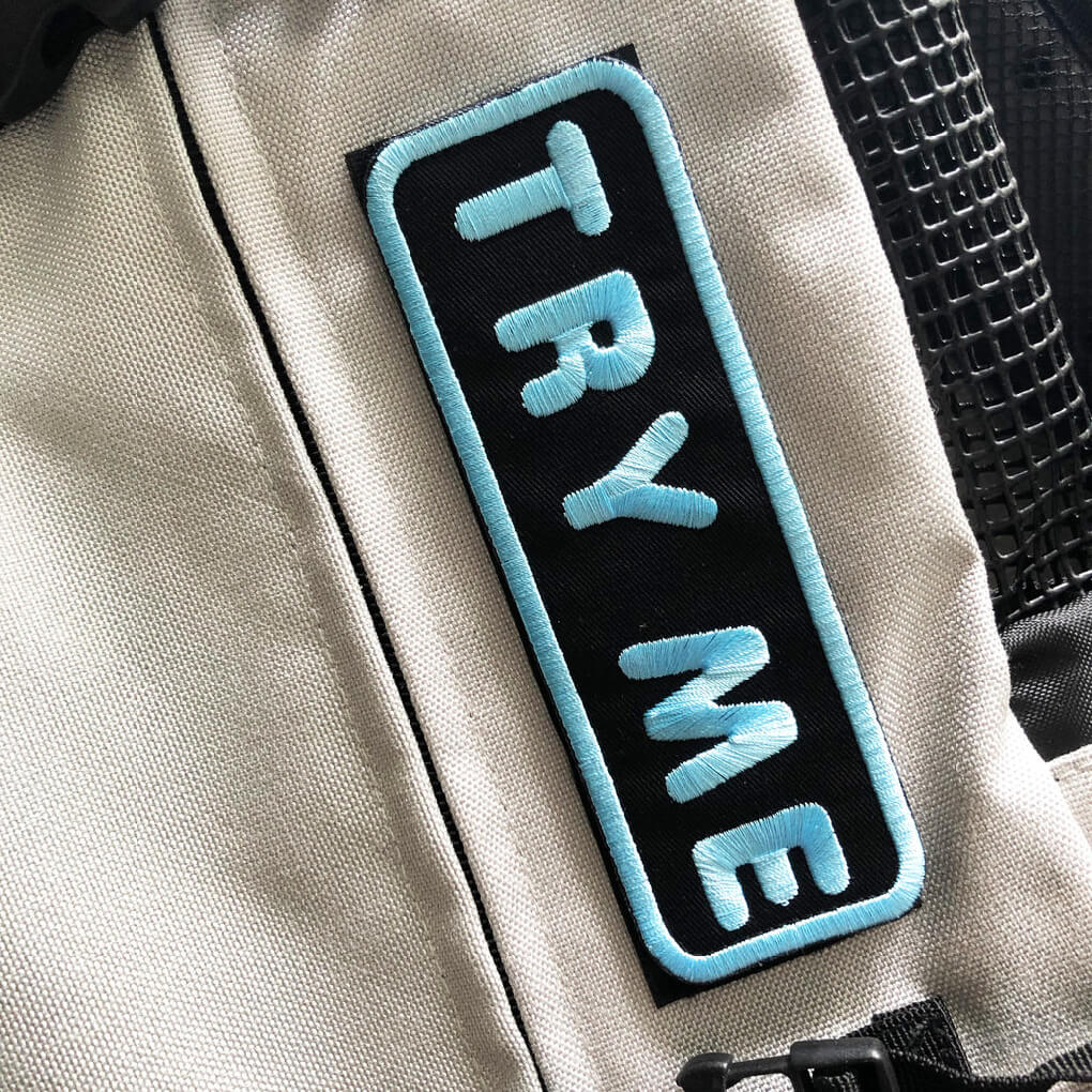 Custom Velcro Patch for K9 Sport Sack