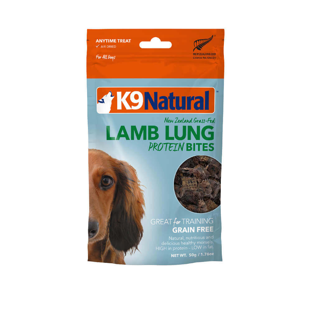 K9 Natural Lamb Lung Protein Bites