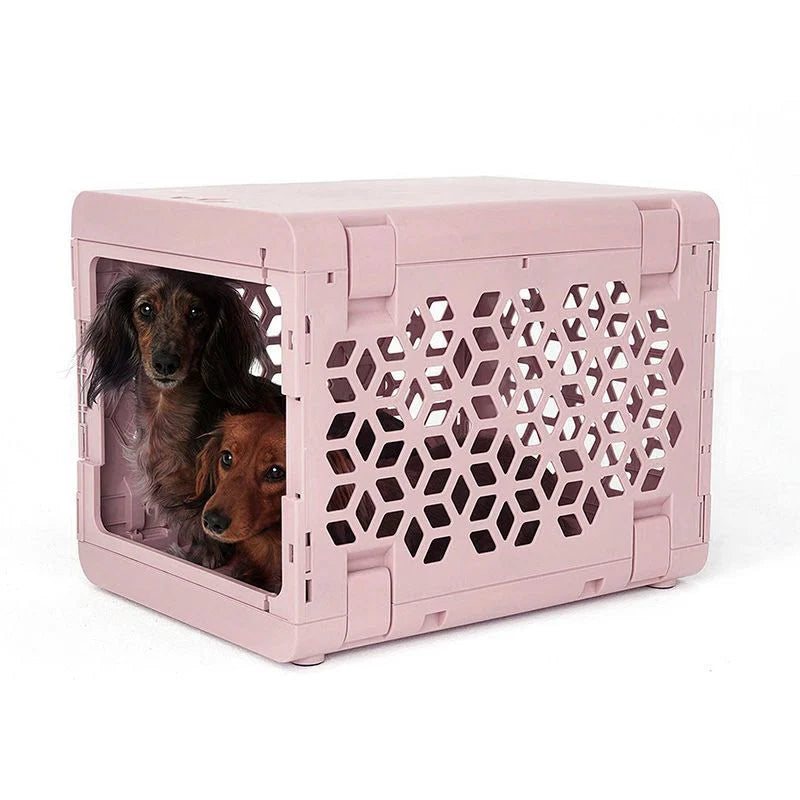 PAWD® Collapsible Plastic Pet Crate