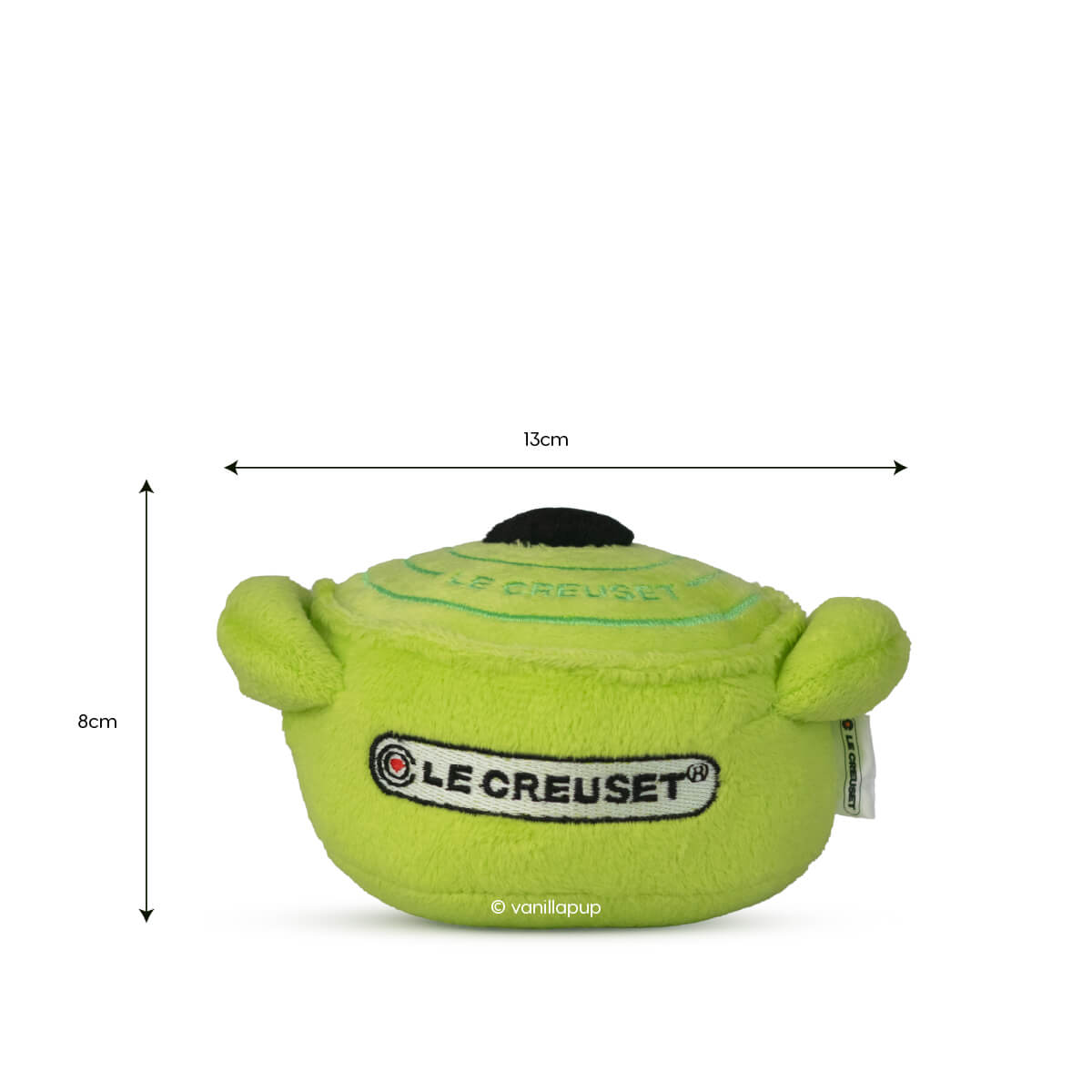 Le Creuset Squeaky Plush Pot for Pets