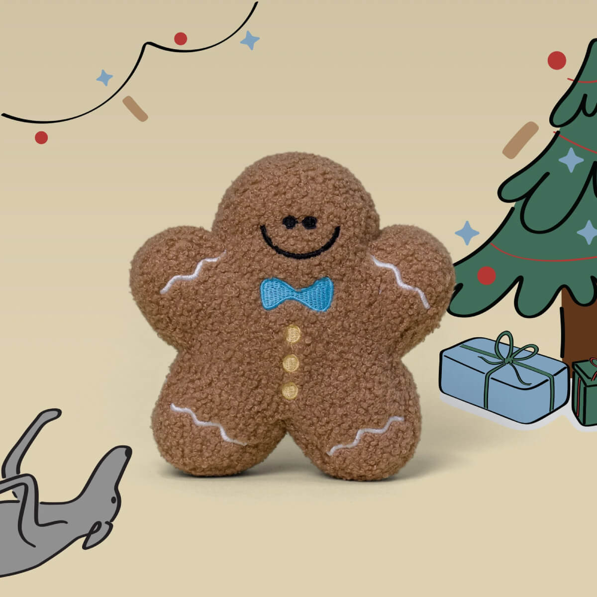 Lunoji Gingerboo Snuffle Toy