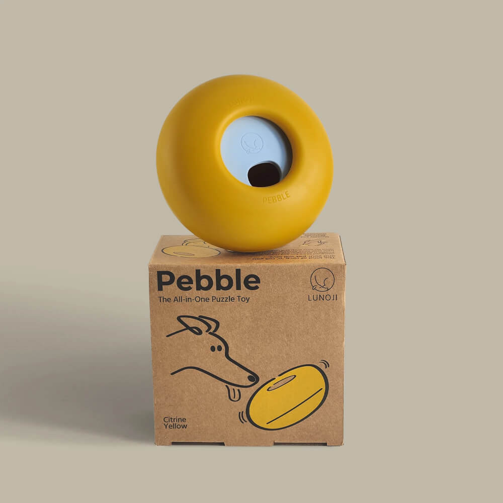 Lunoji Pebble Enrichment Toy